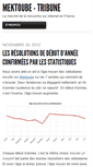 Mobile Screenshot of mektoube-tribune.fr